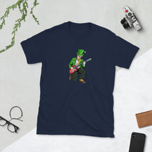 Load image into Gallery viewer, &#39;Leprechaun Guitarist&#39; Short-Sleeve Unisex T-Shirt
