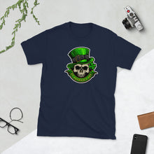 Load image into Gallery viewer, &#39;St. Patrick&#39;s Day Skull&#39; Short-Sleeve Unisex T-Shirt
