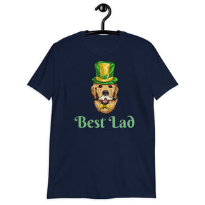 'Best Lad Lucky Golden Retriever Dog' Short-Sleeve Unisex T-Shirt