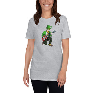 'Leprechaun Guitarist' Short-Sleeve Unisex T-Shirt