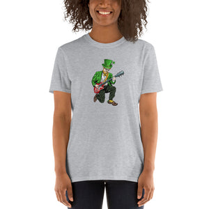 'Leprechaun Guitarist' Short-Sleeve Unisex T-Shirt