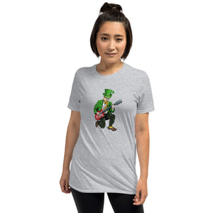 'Leprechaun Guitarist' Short-Sleeve Unisex T-Shirt