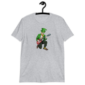 'Leprechaun Guitarist' Short-Sleeve Unisex T-Shirt