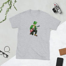 Load image into Gallery viewer, &#39;Leprechaun Guitarist&#39; Short-Sleeve Unisex T-Shirt
