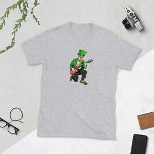 'Leprechaun Guitarist' Short-Sleeve Unisex T-Shirt