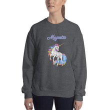 Load image into Gallery viewer, &#39;Majestic Unicorn&#39; Unisex Sweatshirt
