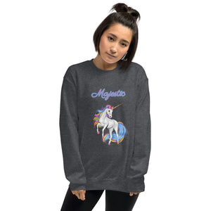 'Majestic Unicorn' Unisex Sweatshirt