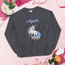 Load image into Gallery viewer, &#39;Majestic Unicorn&#39; Unisex Sweatshirt
