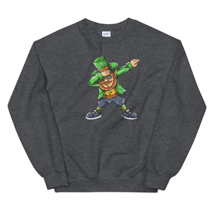 'Dabbing Leprechaun - St. Patrick's Day' Unisex Sweatshirt