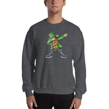 Load image into Gallery viewer, &#39;Dabbing Leprechaun - St. Patrick&#39;s Day&#39; Unisex Sweatshirt
