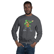 Load image into Gallery viewer, &#39;Dabbing Leprechaun - St. Patrick&#39;s Day&#39; Unisex Sweatshirt
