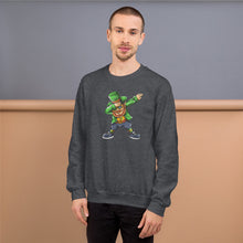 Load image into Gallery viewer, &#39;Dabbing Leprechaun - St. Patrick&#39;s Day&#39; Unisex Sweatshirt
