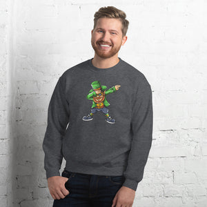 'Dabbing Leprechaun - St. Patrick's Day' Unisex Sweatshirt