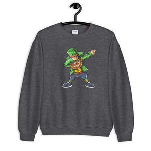 'Dabbing Leprechaun - St. Patrick's Day' Unisex Sweatshirt