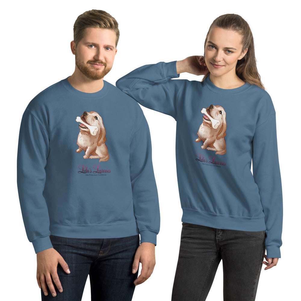 ‘Give A Dog A Bone’ Unisex Sweatshirt