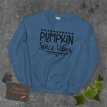 Load image into Gallery viewer, &#39;Pumpkin Spice Vibes&#39; Unisex Sweatshirt
