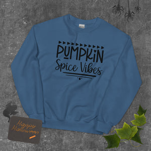 'Pumpkin Spice Vibes' Unisex Sweatshirt