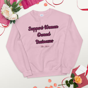 'Support Women Owned Businesses' Unisex Sweatshirt