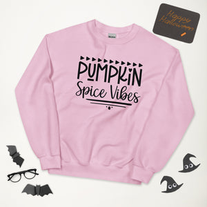 'Pumpkin Spice Vibes' Unisex Sweatshirt