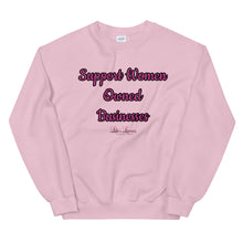 Load image into Gallery viewer, &#39;Support Women Owned Businesses&#39; Unisex Sweatshirt
