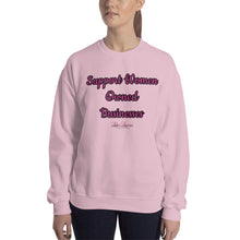 Load image into Gallery viewer, &#39;Support Women Owned Businesses&#39; Unisex Sweatshirt
