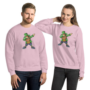 'Dabbing Leprechaun - St. Patrick's Day' Unisex Sweatshirt