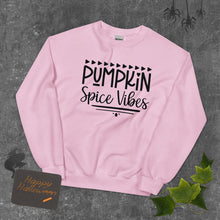 Load image into Gallery viewer, &#39;Pumpkin Spice Vibes&#39; Unisex Sweatshirt
