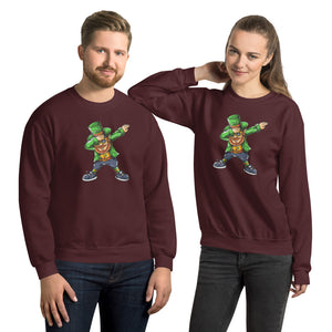 'Dabbing Leprechaun - St. Patrick's Day' Unisex Sweatshirt