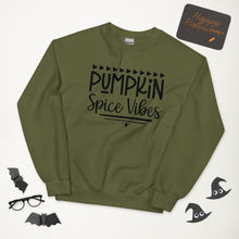 Load image into Gallery viewer, &#39;Pumpkin Spice Vibes&#39; Unisex Sweatshirt
