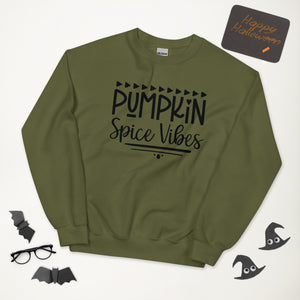 'Pumpkin Spice Vibes' Unisex Sweatshirt