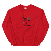 Load image into Gallery viewer, &#39;Runs On Coffee &amp; Red Wine&#39; Unisex Sweatshirt
