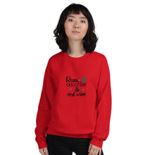 Load image into Gallery viewer, &#39;Runs On Coffee &amp; Red Wine&#39; Unisex Sweatshirt
