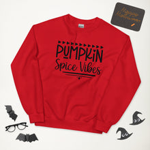 Load image into Gallery viewer, &#39;Pumpkin Spice Vibes&#39; Unisex Sweatshirt
