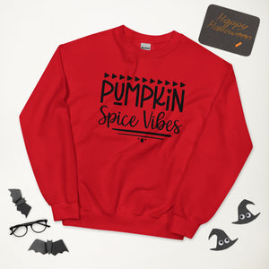 'Pumpkin Spice Vibes' Unisex Sweatshirt