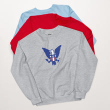 Load image into Gallery viewer, &#39;USA Eagle Independence Day&#39; Unisex Sweatshirt
