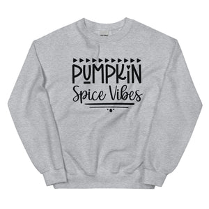 'Pumpkin Spice Vibes' Unisex Sweatshirt