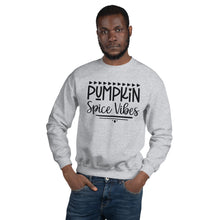 Load image into Gallery viewer, &#39;Pumpkin Spice Vibes&#39; Unisex Sweatshirt
