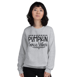 'Pumpkin Spice Vibes' Unisex Sweatshirt