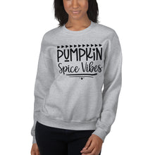 Load image into Gallery viewer, &#39;Pumpkin Spice Vibes&#39; Unisex Sweatshirt
