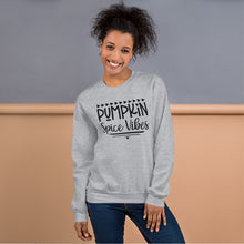 Load image into Gallery viewer, &#39;Pumpkin Spice Vibes&#39; Unisex Sweatshirt
