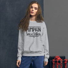 Load image into Gallery viewer, &#39;Pumpkin Spice Vibes&#39; Unisex Sweatshirt
