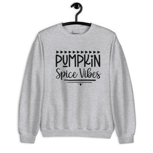 Load image into Gallery viewer, &#39;Pumpkin Spice Vibes&#39; Unisex Sweatshirt
