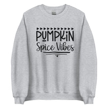 Load image into Gallery viewer, &#39;Pumpkin Spice Vibes&#39; Unisex Sweatshirt
