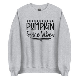 'Pumpkin Spice Vibes' Unisex Sweatshirt