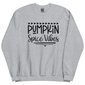 'Pumpkin Spice Vibes' Unisex Sweatshirt