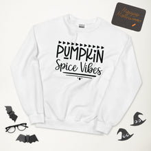 Load image into Gallery viewer, &#39;Pumpkin Spice Vibes&#39; Unisex Sweatshirt
