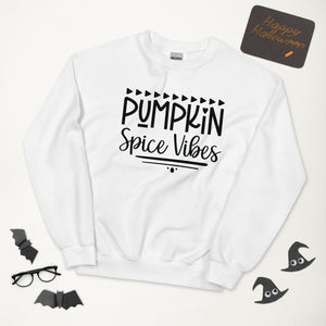 'Pumpkin Spice Vibes' Unisex Sweatshirt