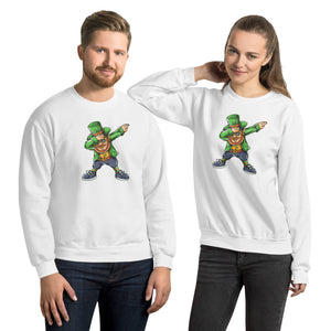 'Dabbing Leprechaun - St. Patrick's Day' Unisex Sweatshirt