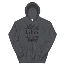 Load image into Gallery viewer, &#39;Life Is Better At The Lake&#39; Unisex Hoodie
