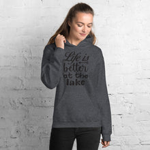 Load image into Gallery viewer, &#39;Life Is Better At The Lake&#39; Unisex Hoodie
